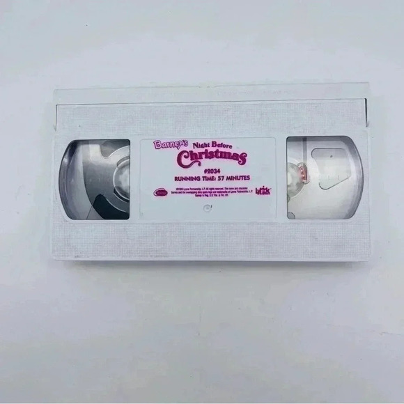 Barney's Night Before Christmas VHS Tape #2034 - Picture 8 of 8